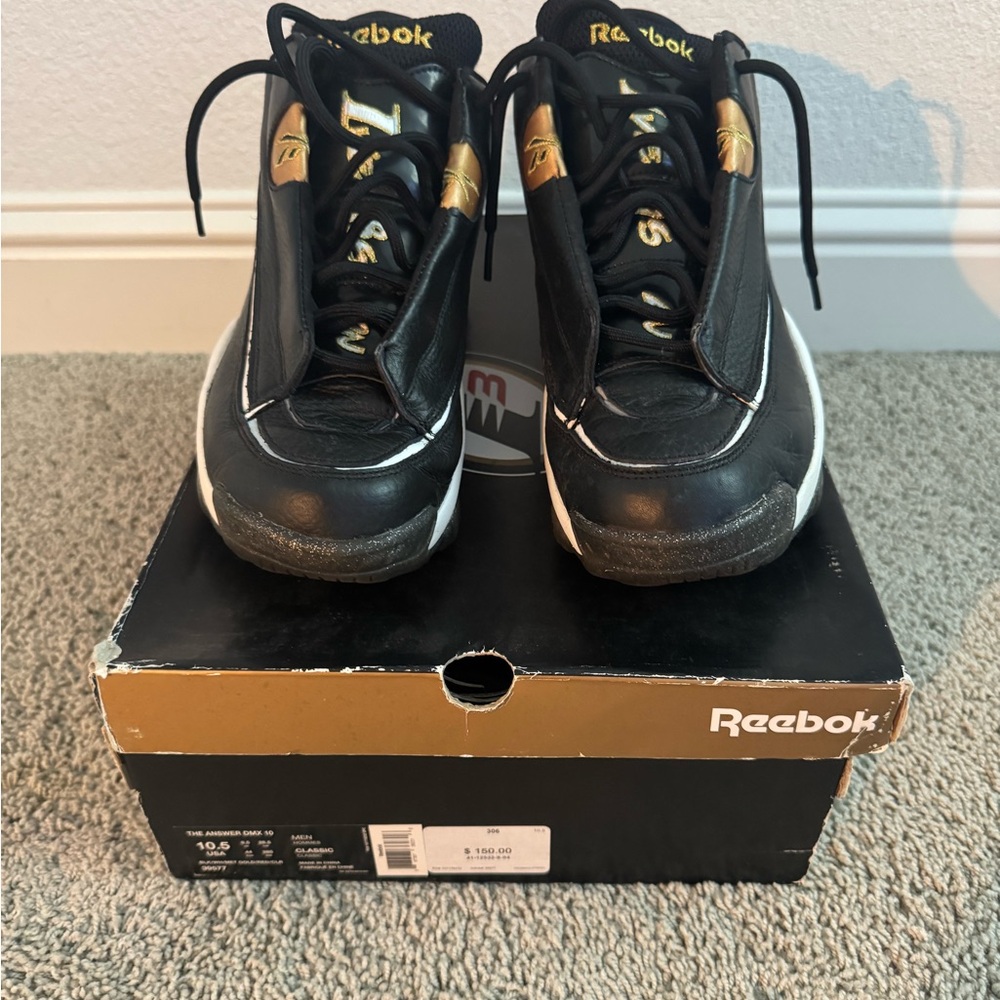 Reebok Answer DMX 10th Anniversary Black